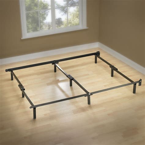 king size metal bed frame with box spring|king bed box spring only.